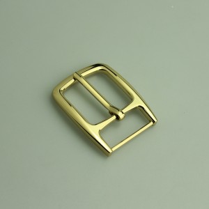 Shinny Gold Fashion Pin Buckle, Metal Tilbehør til Bælte